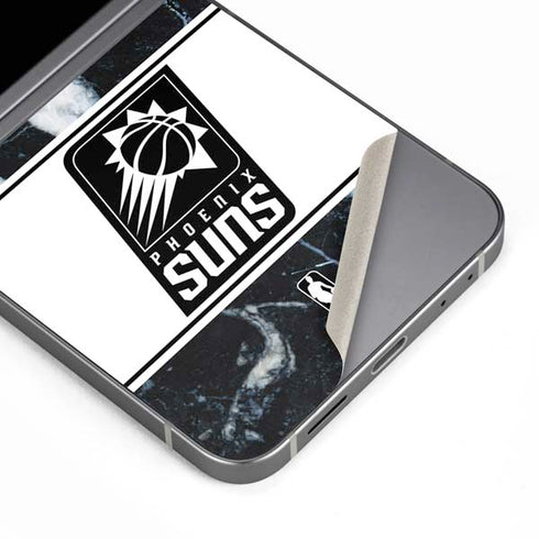 NBA Phoenix Suns Marble Galaxy Z Flip6 Skin