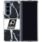 NBA Phoenix Suns Marble Galaxy Z Fold5 5G Clear Case