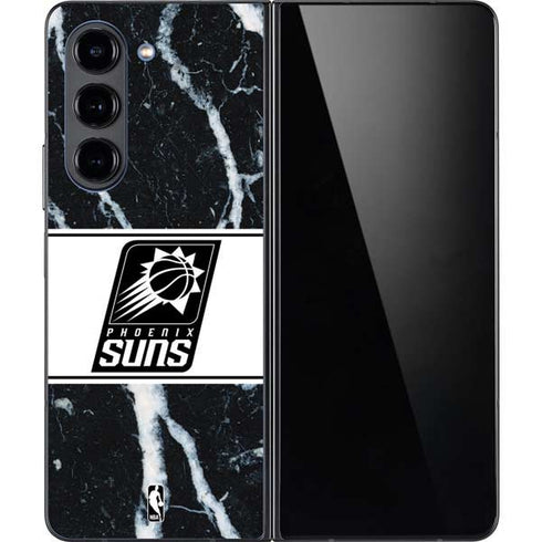NBA Phoenix Suns Marble Galaxy Z Fold5 5G Skin