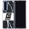 NBA Phoenix Suns Marble Galaxy Z Fold6 Clear Case