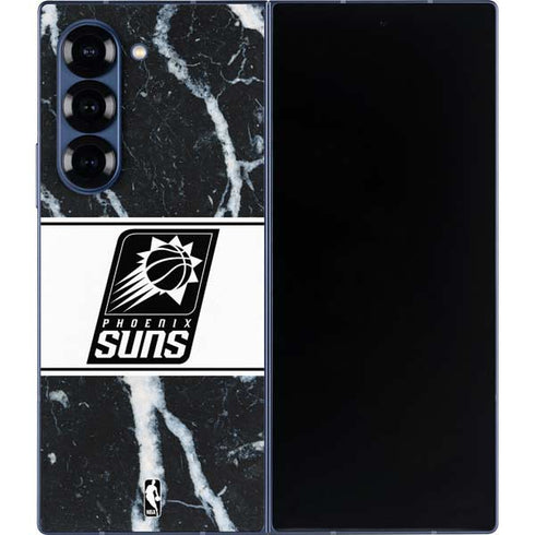 NBA Phoenix Suns Marble Galaxy Z Fold6 Skin