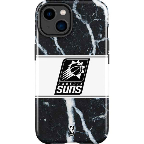 NBA Phoenix Suns Marble iPhone 15 Impact Case