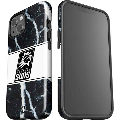 NBA Phoenix Suns Marble iPhone 15 Impact Case