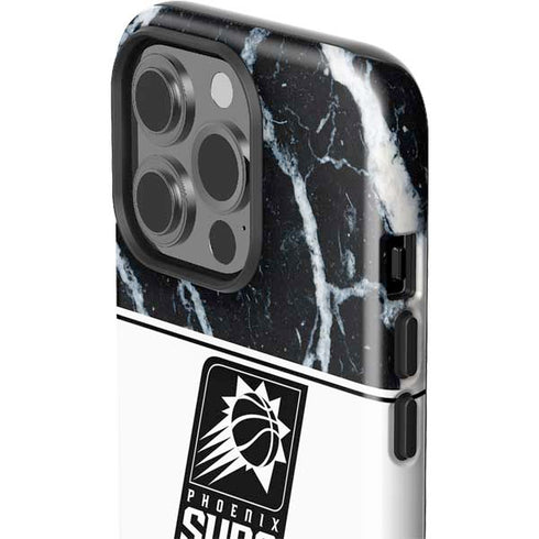 NBA Phoenix Suns Marble iPhone 15 Pro Impact Case