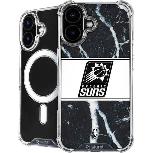 NBA Phoenix Suns Marble iPhone 16 Plus MagSafe Case