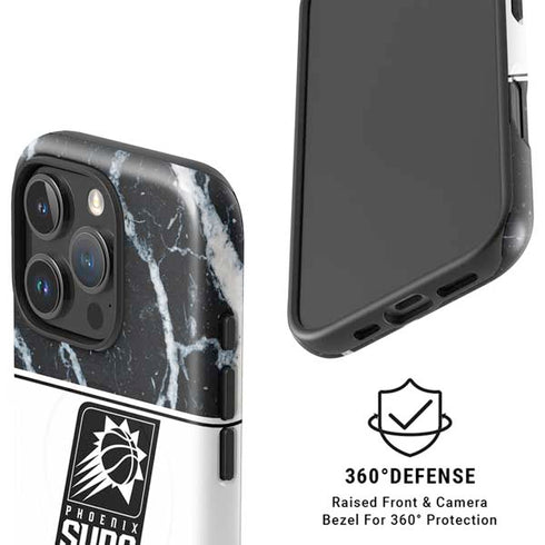 NBA Phoenix Suns Marble iPhone 16 Pro Max Magsafe Impact Case