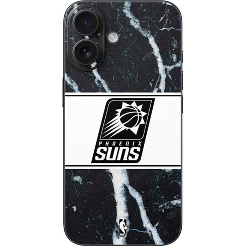 NBA Phoenix Suns Marble iPhone 16 Skin