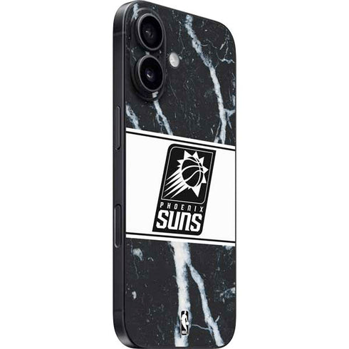 NBA Phoenix Suns Marble iPhone 16 Skin