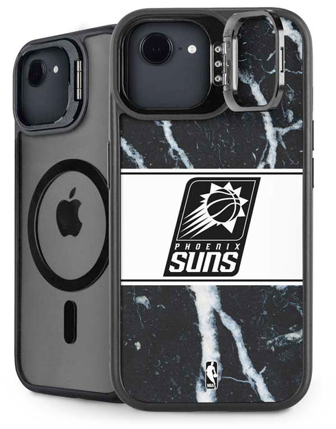 NBA Phoenix Suns Marble iPhone 16e Kickstand Case