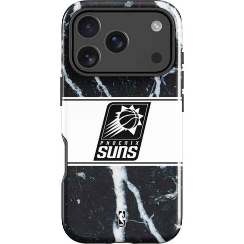 NBA Phoenix Suns Marble iPhone 18 Pro Impact Case