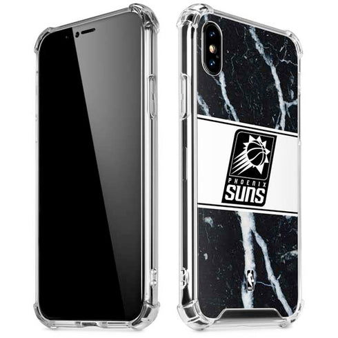 NBA Phoenix Suns Marble iPhone X/XS Clear Case