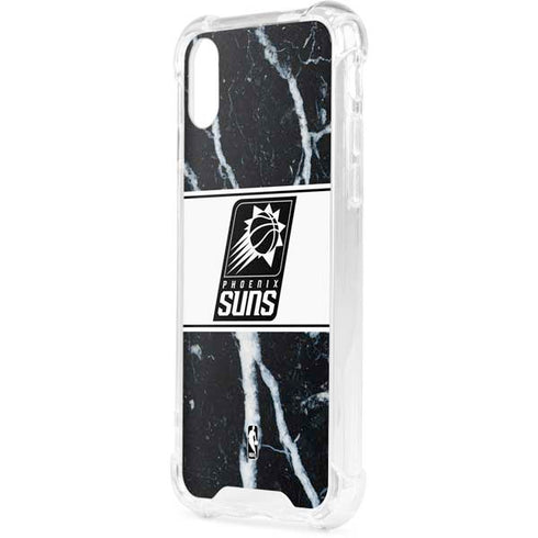 NBA Phoenix Suns Marble iPhone XS Clear Case