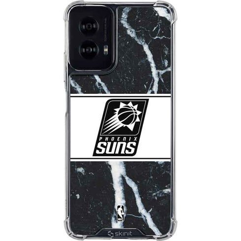 NBA Phoenix Suns Marble Moto G Power 5G (2024) Clear Case
