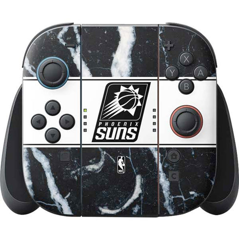 NBA Phoenix Suns Marble Nintendo Switch 2 (2025) Joy-Con Controller Skin