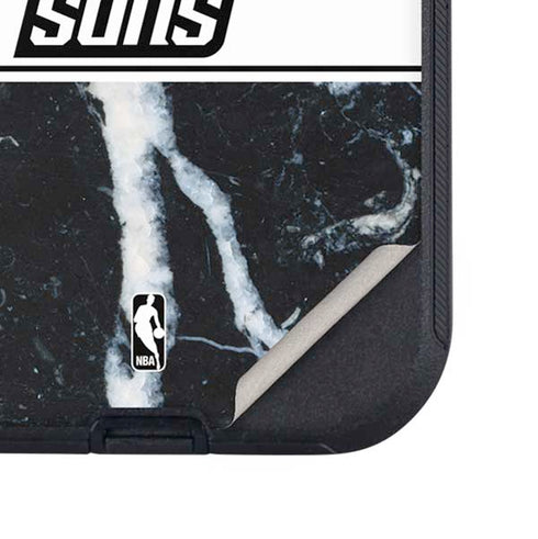 NBA Phoenix Suns Marble Otterbox Defender iPhone Skin