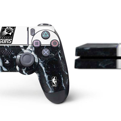 NBA Phoenix Suns Marble PS4 Console and Controller Bundle Skin