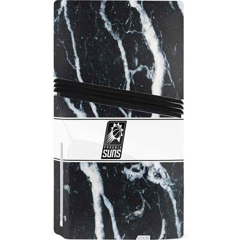 NBA Phoenix Suns Marble PS5 Pro Disk Console Skin