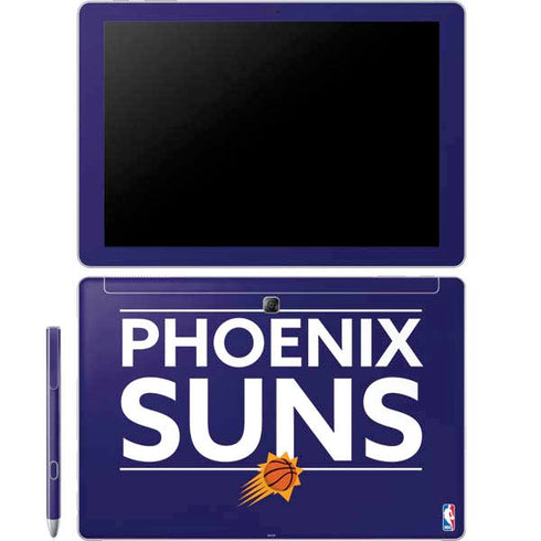 NBA Phoenix Suns Standard - Purple Galaxy Book 12in Skin