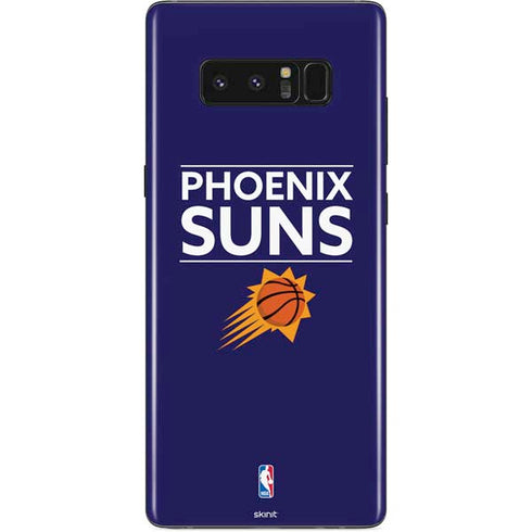 NBA Phoenix Suns Standard - Purple Galaxy Note 8 Skin