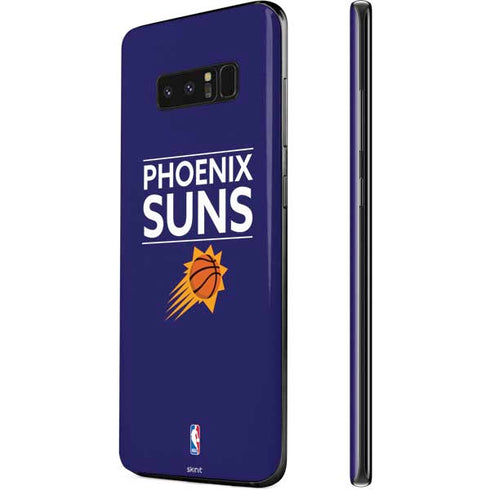 NBA Phoenix Suns Standard - Purple Galaxy Note 8 Skin
