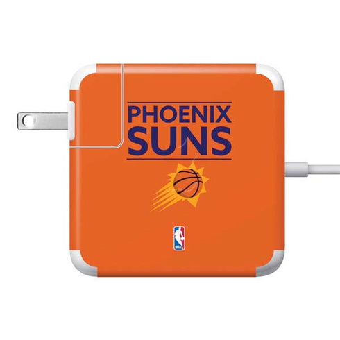 NBA Phoenix Suns Standard - Orange 85W Power Adapter (15 and 17 inch MacBook Pro Charger) Skin