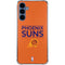 NBA Phoenix Suns Standard - Orange Galaxy A35 5G Clear Case