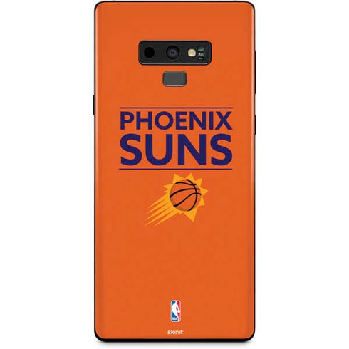 NBA Phoenix Suns Standard - Orange Galaxy Note 9 Skin