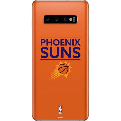 NBA Phoenix Suns Standard - Orange Galaxy S10 Plus Skin