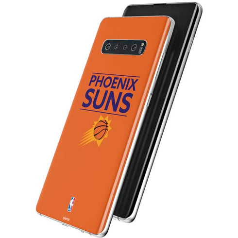 NBA Phoenix Suns Standard - Orange Galaxy S10 Plus Skin