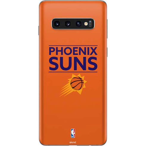 NBA Phoenix Suns Standard - Orange Galaxy S10 Skin