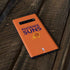 NBA Phoenix Suns Standard - Orange Galaxy S10 Skin