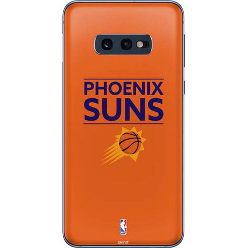 NBA Phoenix Suns Standard - Orange Galaxy S10e Skin