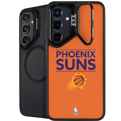 NBA Phoenix Suns Standard - Orange Galaxy S25 Kickstand Case