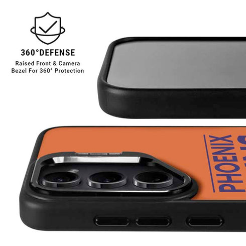 NBA Phoenix Suns Standard - Orange Galaxy S24 Plus Kickstand Case