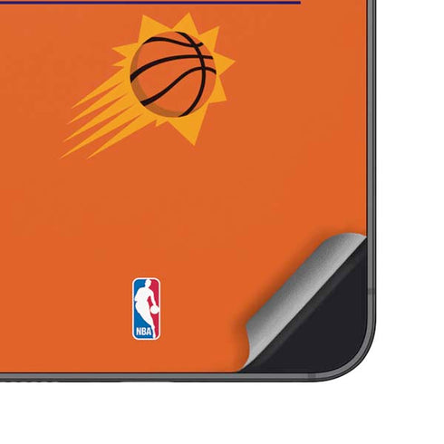 NBA Phoenix Suns Standard - Orange Galaxy S25 Skin