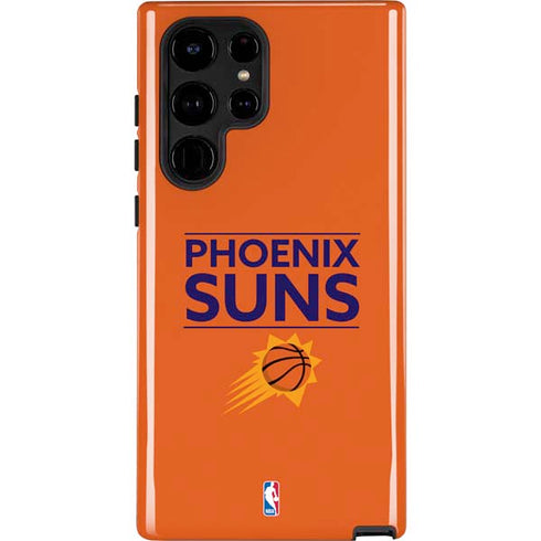 NBA Phoenix Suns Standard - Orange Galaxy S25 Ultra Impact Case