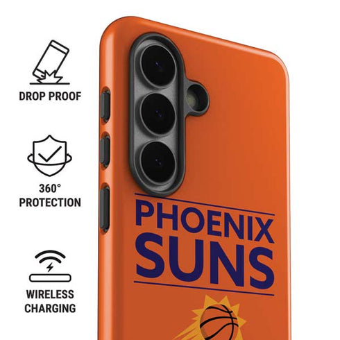 NBA Phoenix Suns Standard - Orange Galaxy S26 Impact Case