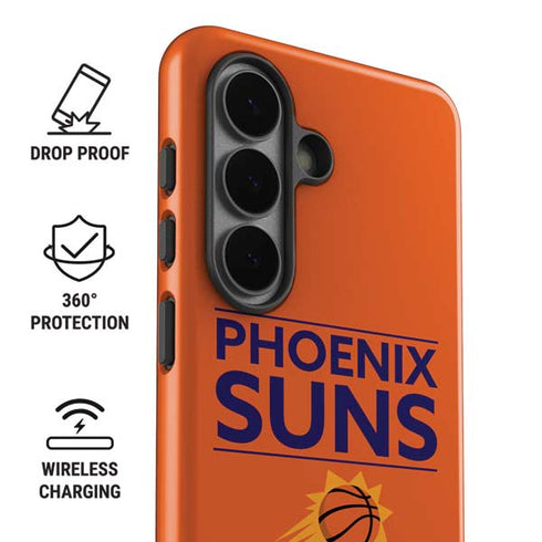 NBA Phoenix Suns Standard - Orange Galaxy S26 Plus Impact Case