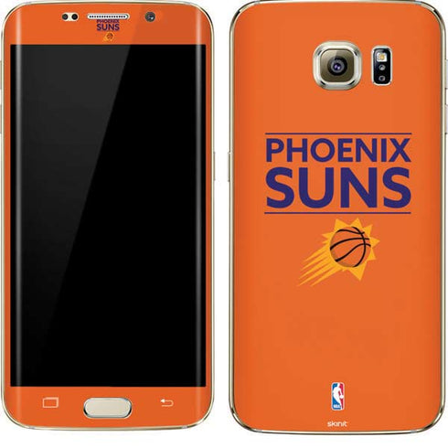 NBA Phoenix Suns Standard - Orange Galaxy S7 Edge Skin
