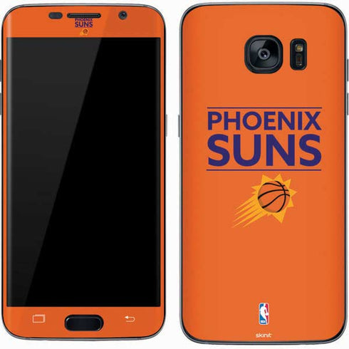 NBA Phoenix Suns Standard - Orange Galaxy S7 Skin
