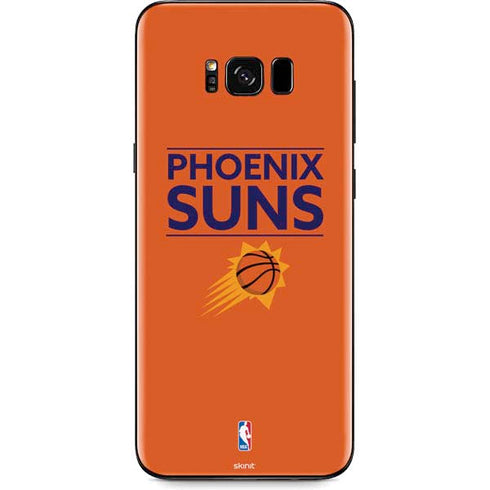 NBA Phoenix Suns Standard - Orange Galaxy S8 Skin