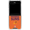 NBA Phoenix Suns Standard - Orange Galaxy Z Flip6 Clear Case