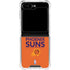 NBA Phoenix Suns Standard - Orange Galaxy Z Flip6 Clear Case