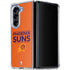 NBA Phoenix Suns Standard - Orange Galaxy Z Fold5 5G Clear Case