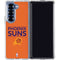 NBA Phoenix Suns Standard - Orange Galaxy Z Fold6 Clear Case