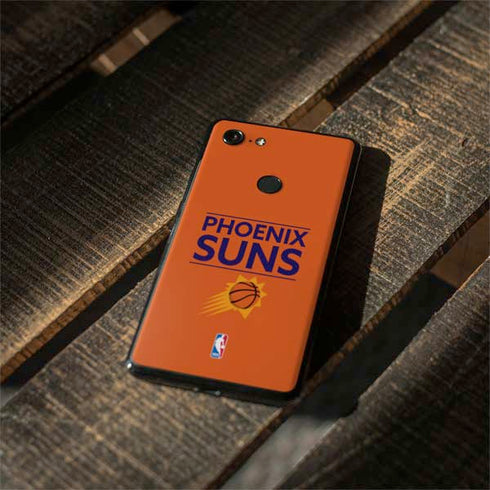 NBA Phoenix Suns Standard - Orange Google Pixel 3 Skin