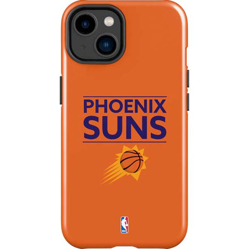 NBA Phoenix Suns Standard - Orange iPhone 15 Impact Case