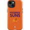 NBA Phoenix Suns Standard - Orange iPhone 15 Impact Case