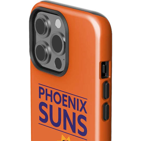 NBA Phoenix Suns Standard - Orange iPhone 15 Pro Impact Case