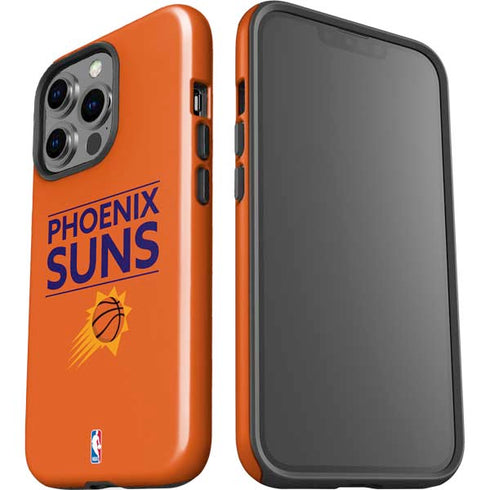 NBA Phoenix Suns Standard - Orange iPhone 15 Pro Impact Case
